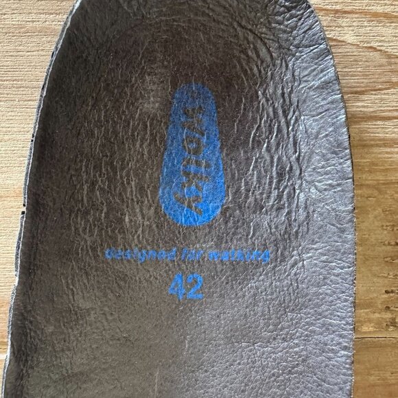 Wolkey Black Suede Slip on Comfort Rubber Bottom Sole Ballet Flats Size 10.5 - Picture 14 of 16